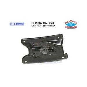 CH1067137DSC Front Bumper Bracket Mounting Passenger Side